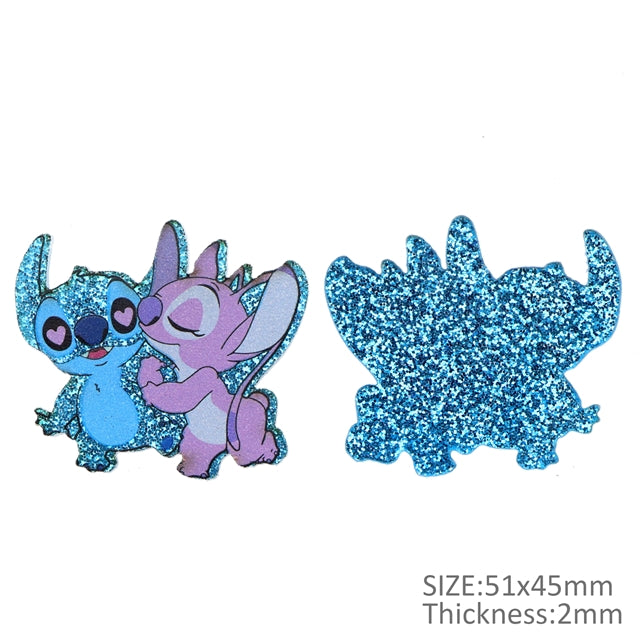 Stitch Glitter Resin 5 piece set