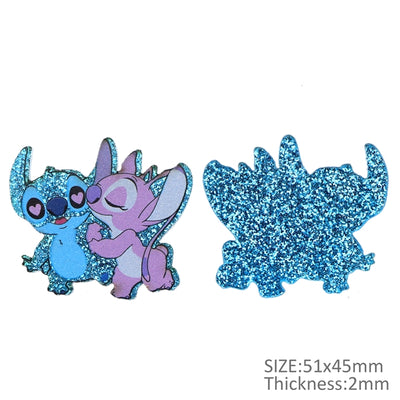 Stitch Glitter Resin 5 piece set