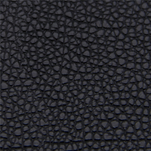 Solid Small Litchi Printed Faux Leather Sheet