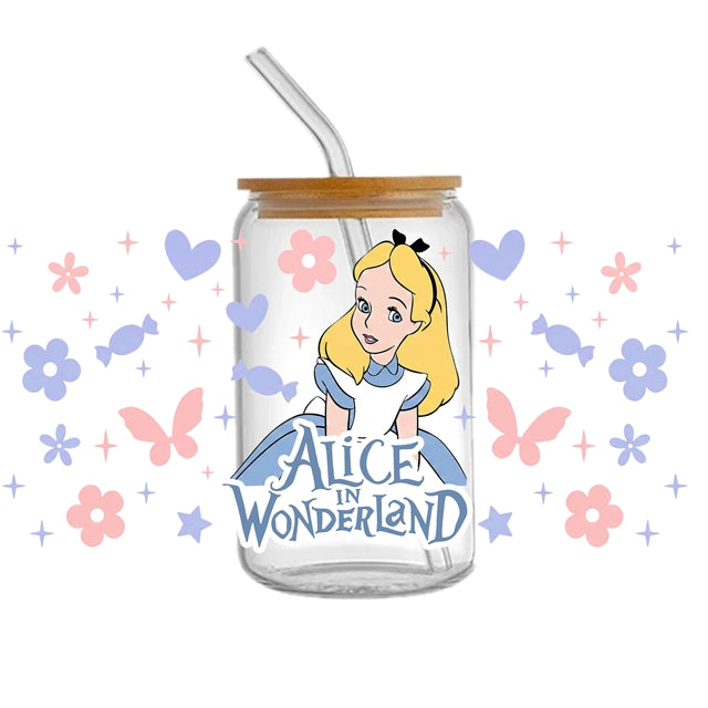 Princess UV DTF Cup Wrap – Easy Cup Wrap for Tumblers & Projects FeeFiFauxLeather