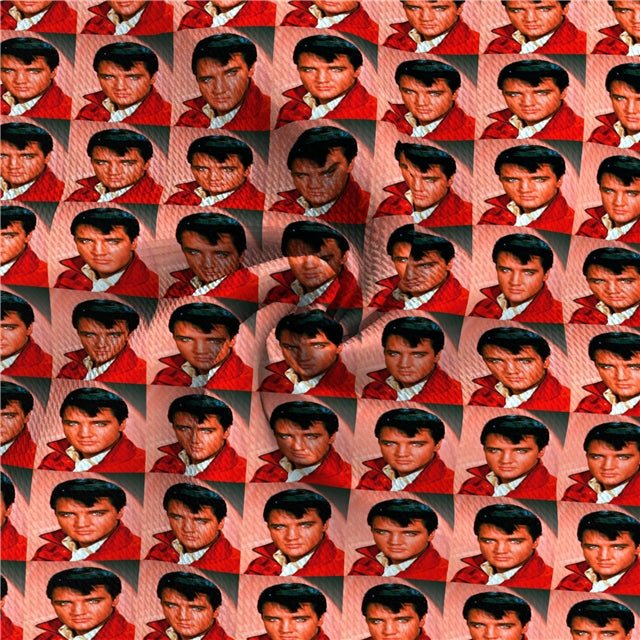 Elvis Printed Fabric FeeFiFauxLeather