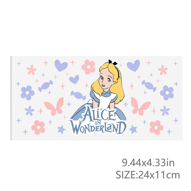 Princess UV DTF Cup Wrap – Easy Cup Wrap for Tumblers & Projects FeeFiFauxLeather