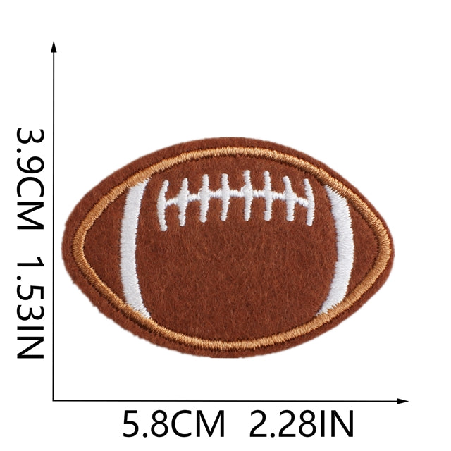 Sports Football, Soccer Embroidery Patch