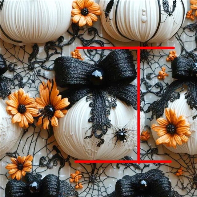 Fall Pumpkin Bullet Printed Fabric FeeFiFauxLeather