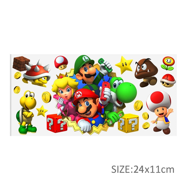 Super Mario UV DTF Glass Can Wrap FeeFiFauxLeather