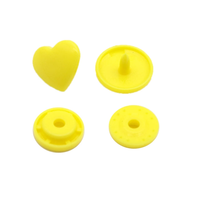 10 Pack Heart Snap Buttons – Solid Color Snaps for Faux Leather Wallets, Purses, AirPod Holders & DIY Crafts (Copy) FeeFiFauxLeather