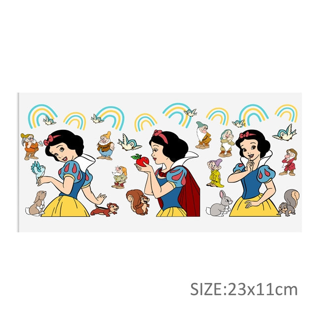 Princess Snow White UV DTF Glass Can Wrap FeeFiFauxLeather