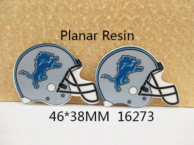 Lions Football Resin 5 piece set FeeFiFauxLeather