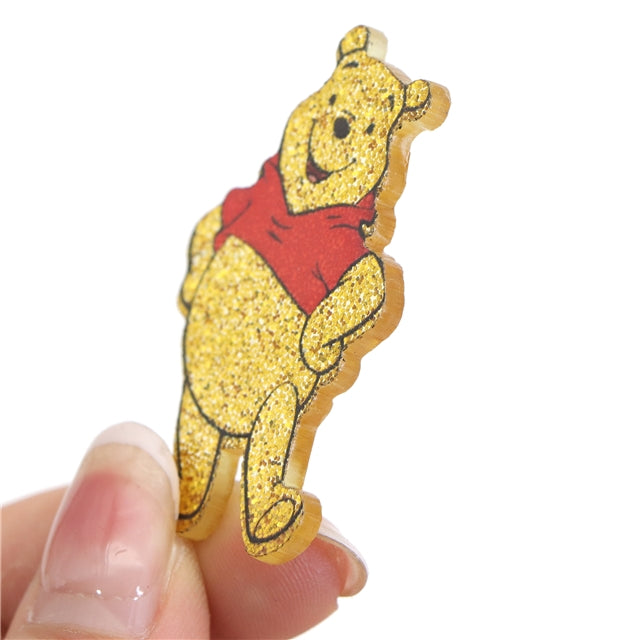 Winnie The Pooh Glitter Resin 5 piece set
