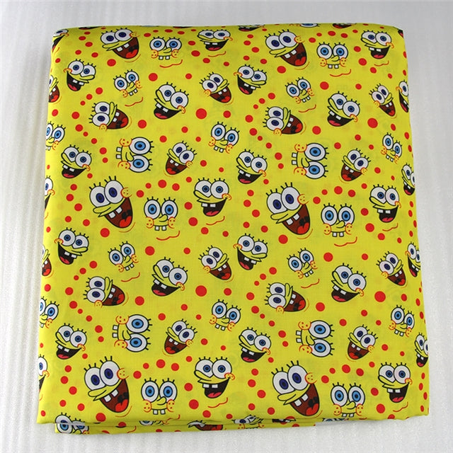 SpongeBob Bullet Printed Fabric FeeFiFauxLeather