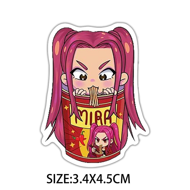 K-Pop Resin 5 piece set FeeFiFauxLeather