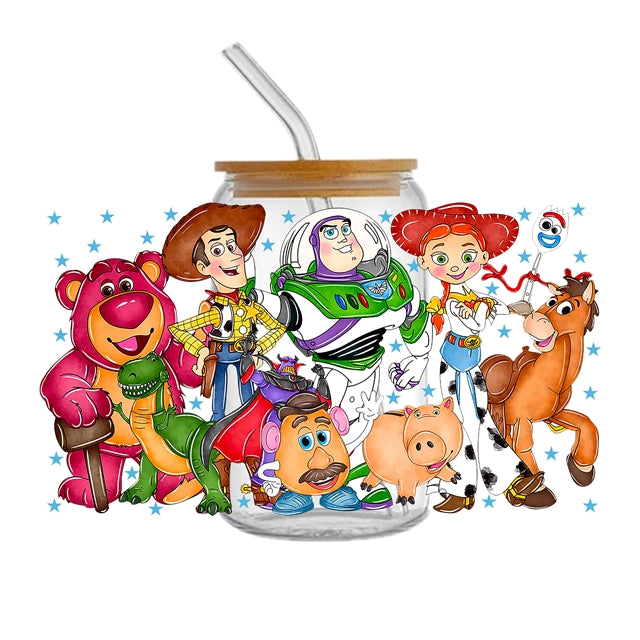 Toy Story UV DTF Cup Wrap – Easy Cup Wrap for Tumblers & Projects FeeFiFauxLeather