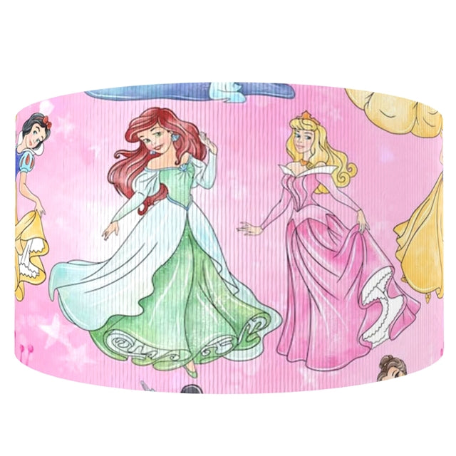 Princesses 1 Yard Printed Grosgrain Ribbon