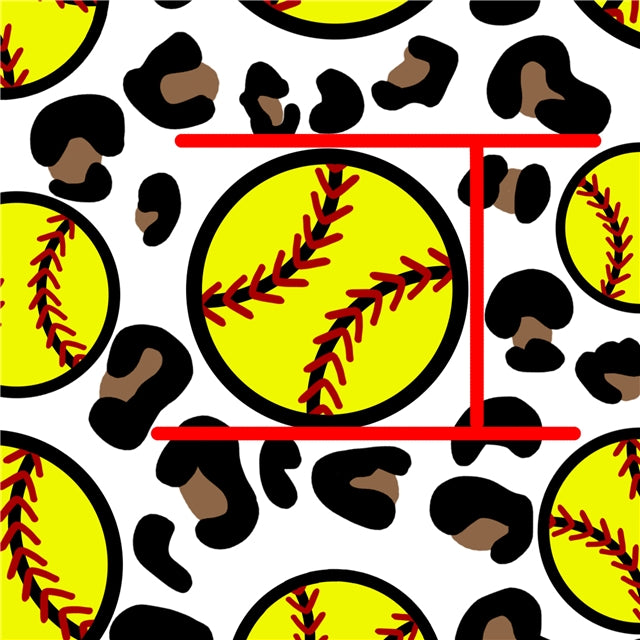 Baseball Leopard Textured Liverpool/ Bullet Fabric