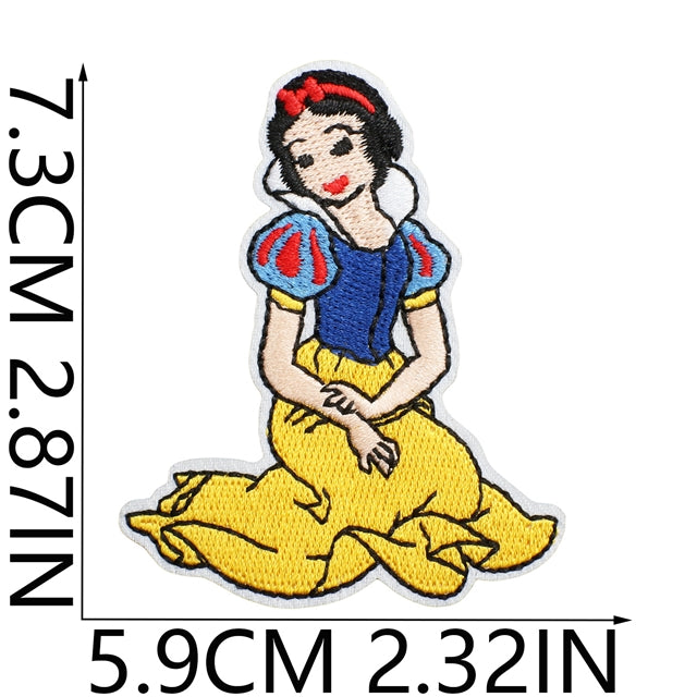 Princess Embroidery Patch