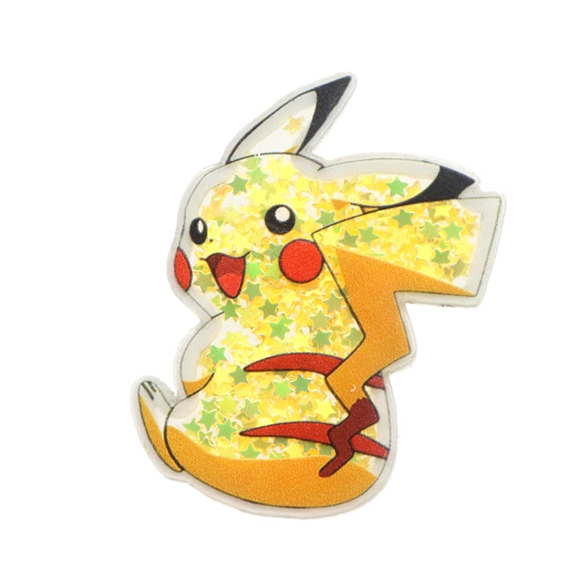 Pikachu Pokemon Quicksand Sequin Resin