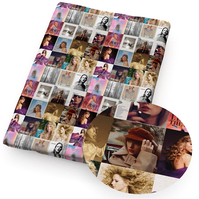 Taylor Swift The Singer Textured Liverpool/ Bullet Fabric