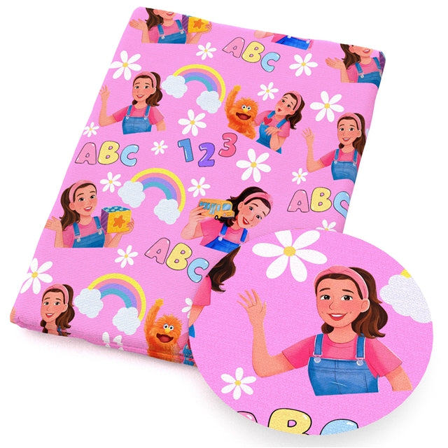 Ms Rachel Printed Faux Leather Sheet FeeFiFauxLeather