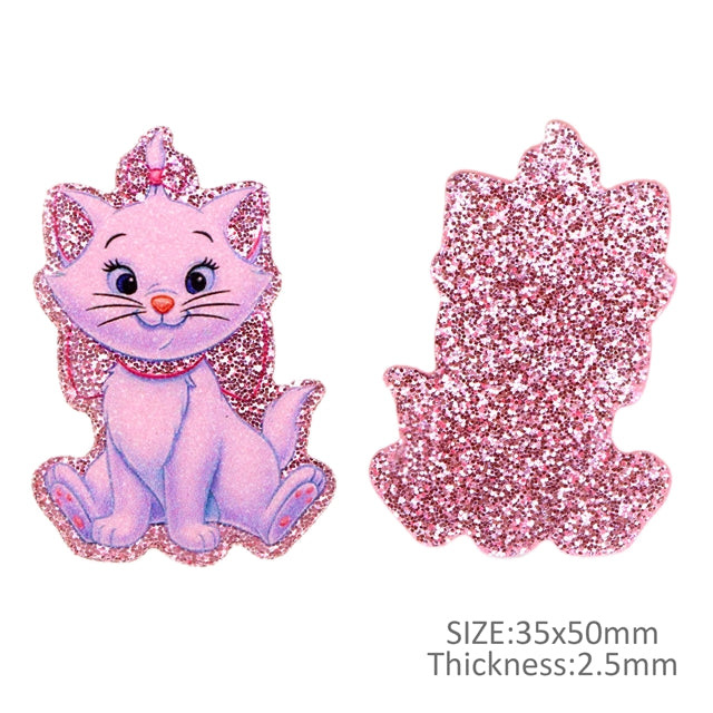 Marie Aristocats Fine Glitter Resin 5 piece set