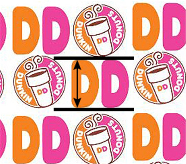 Dunkin’ Donuts Printed Fabric