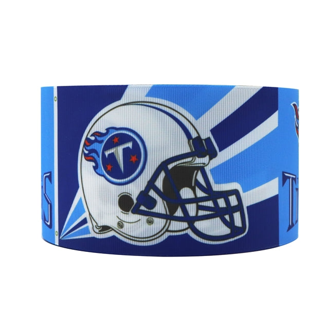 Titans Football 1 Yard Printed Grosgrain Ribbon 1 1/2 inch wide