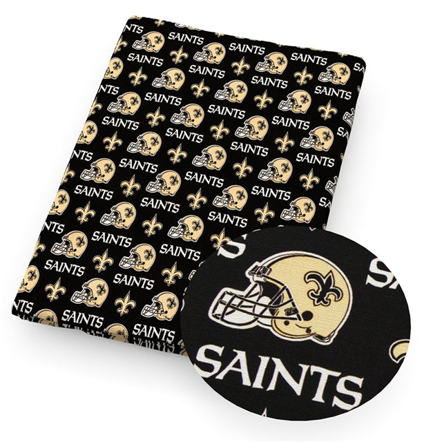 Saints Football Printed Liverpool/Bullet Fabric