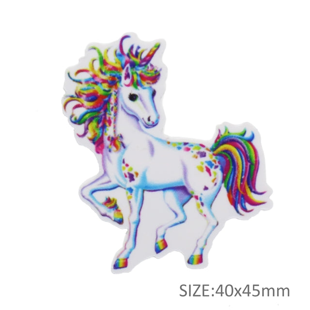 Rainbow Lisa Unicorn Resin 5 piece set