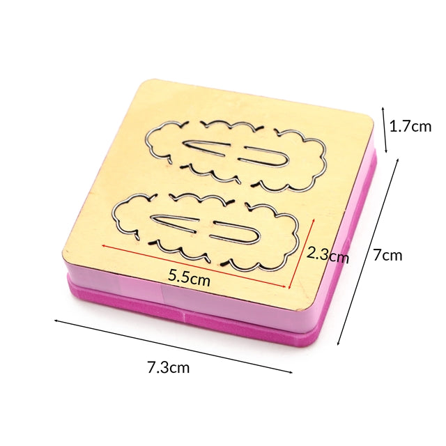 Snap Clip Die Cutter 7CM or 2 3/4 inches FeeFiFauxLeather