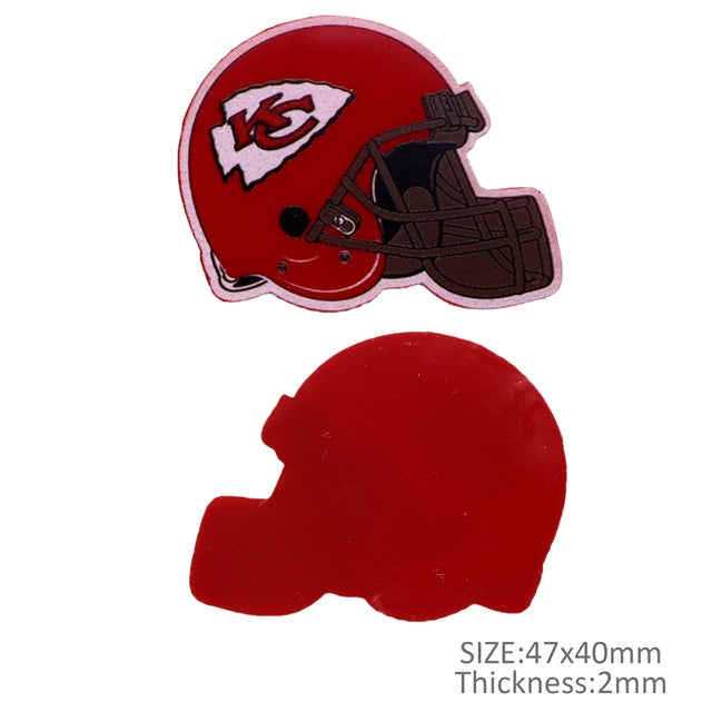 Chiefs Football Acrylic  5 piece set