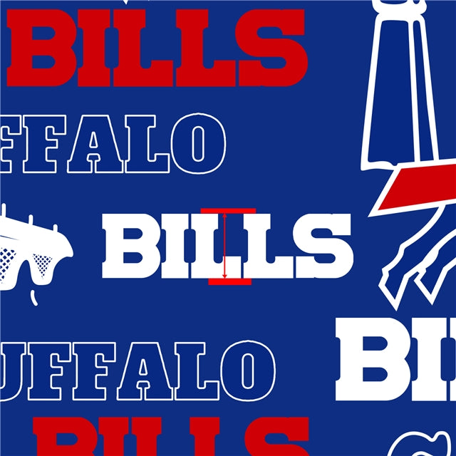 Buffalo Bills Football Printed Fabric