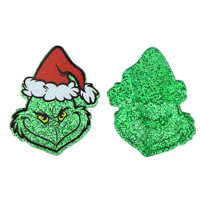 The Grinch Christmas Glitter Resin 5 piece set