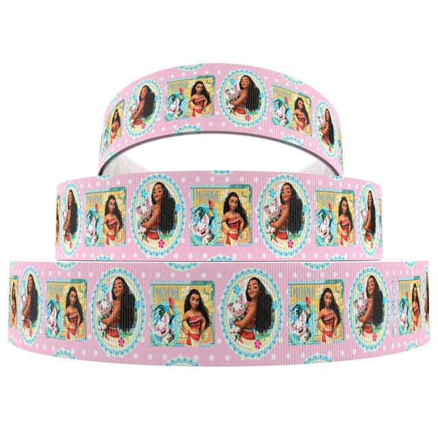 Ocean Princess 1 Yard Printed Grosgrain Ribbon 1 1/2 inch wide