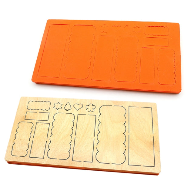 Hair Claw Cutting Die for Making Hair Claw Sides 3 Different Sizes FeeFiFauxLeather