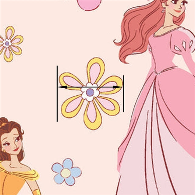 Princess Printed Faux Leather Sheet FeeFiFauxLeather
