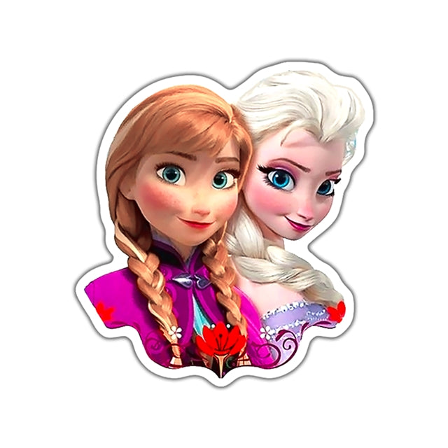 Elsa & Anna Frozen Resin 5 piece set