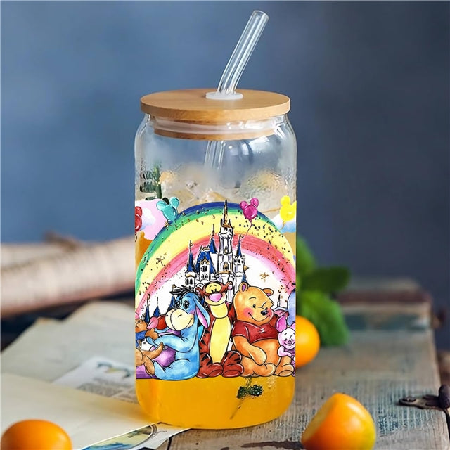 Honey Bear UV DTF Cup Wrap – Easy Cup Wrap for Tumblers & Projects FeeFiFauxLeather