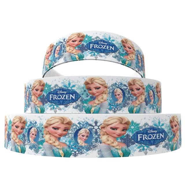 Ice Princess 1 Yard Printed Grosgrain Ribbon 1 1/2 inch wide FeeFiFauxLeather
