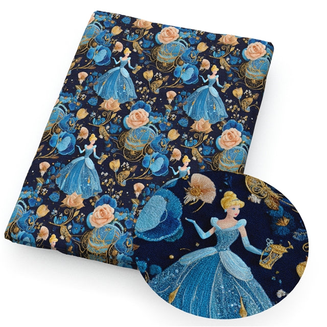 Princess Printed Fabric FeeFiFauxLeather