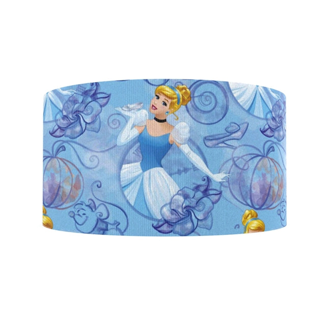 Princess 1 Yard Printed Grosgrain Ribbon