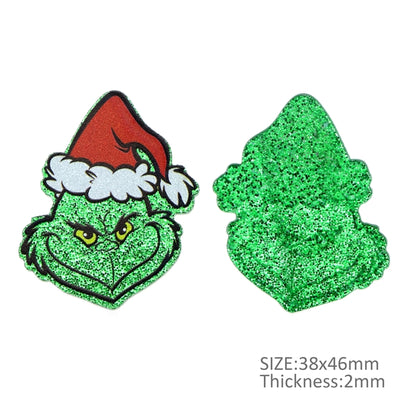 The Grinch Christmas Glitter Resin 5 piece set