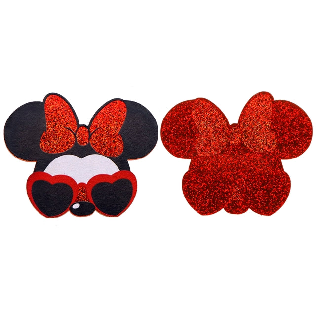 Mouse Glitter Resin 5 piece set FeeFiFauxLeather