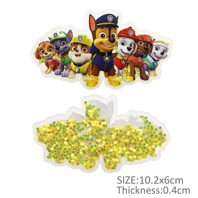 Paw Patrol Quicksand Sequin Resin