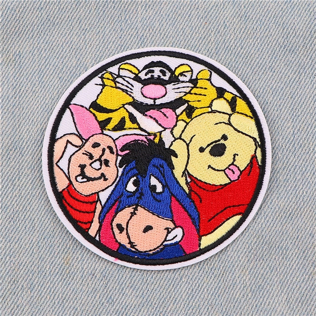 Characters Embroidery Patch