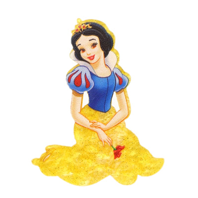 Snow White Fine Glitter Acrylic 5 piece set