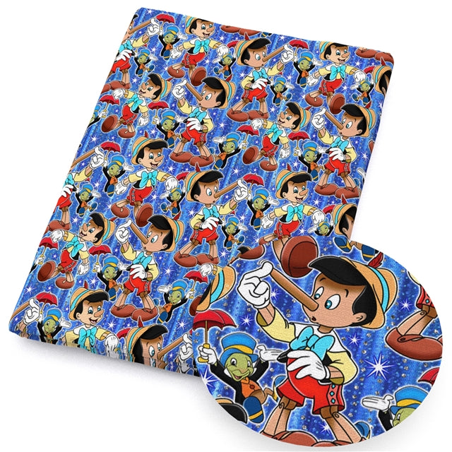 Puppet Printed Faux Leather Sheet FeeFiFauxLeather