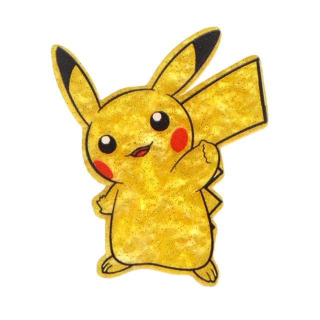 Pikachu Pokemon Fine Glitter Acrylic 5 piece set