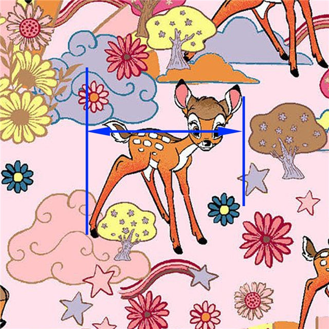 Bambi Printed Faux Leather Sheet FeeFiFauxLeather
