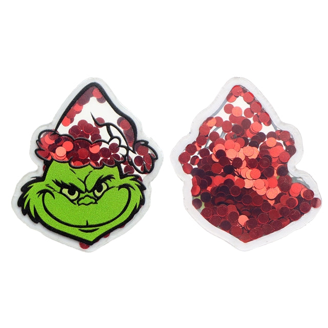 The Grinch Quicksand Sequin Resin