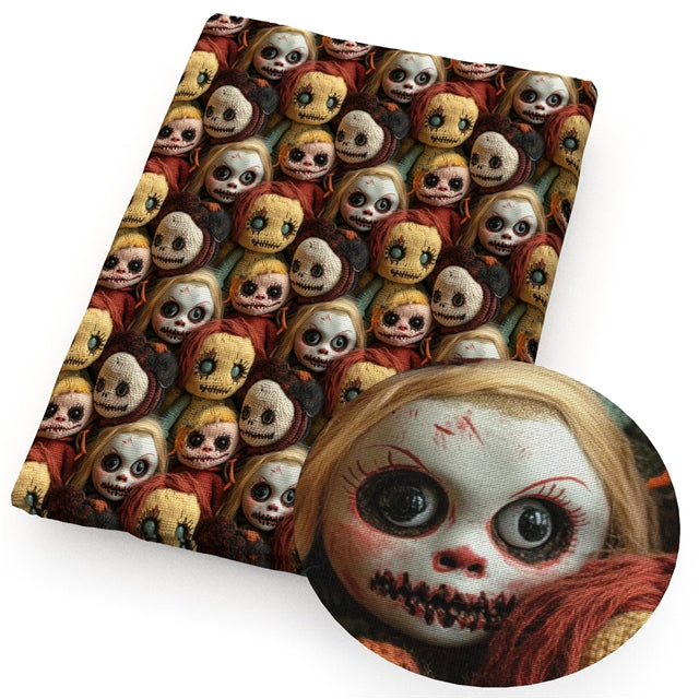 The Boys of Horror Halloween Litchi Faux Leather Sheet