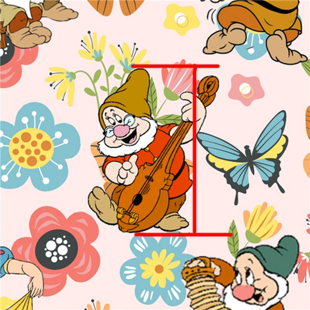 Princess Printed Fabric FeeFiFauxLeather